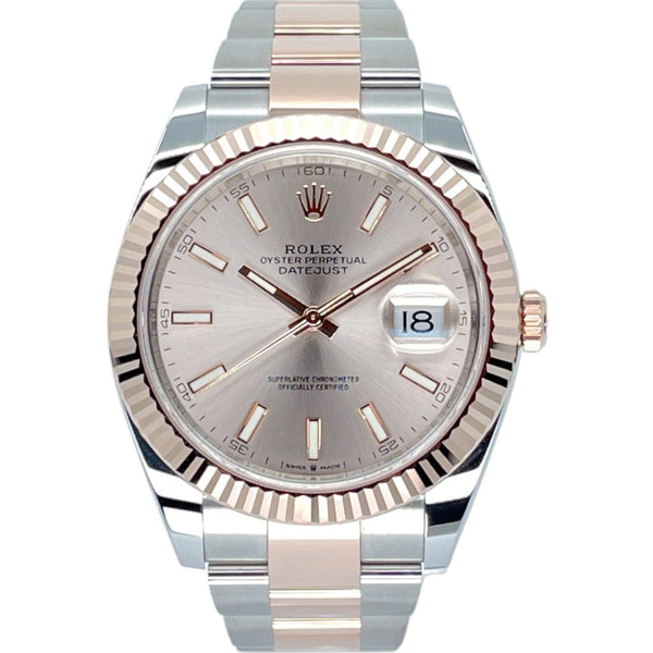 Rolex Datejust 41 41mm 126331-0009 Sundust Index Dial