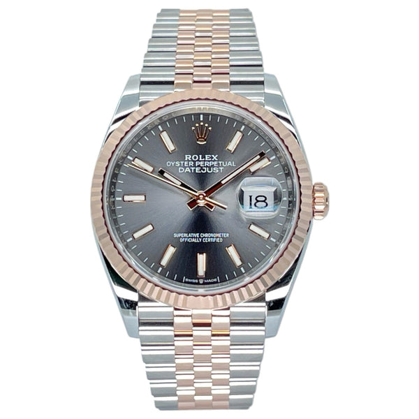 Rolex Datejust 36 36mm 126231-0013 Slate Index Dial