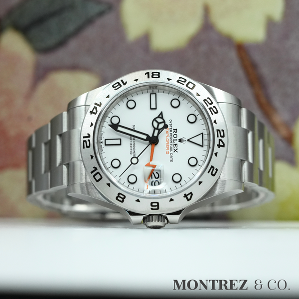 Rolex Explorer II 42mm 226570-0001 White Dial