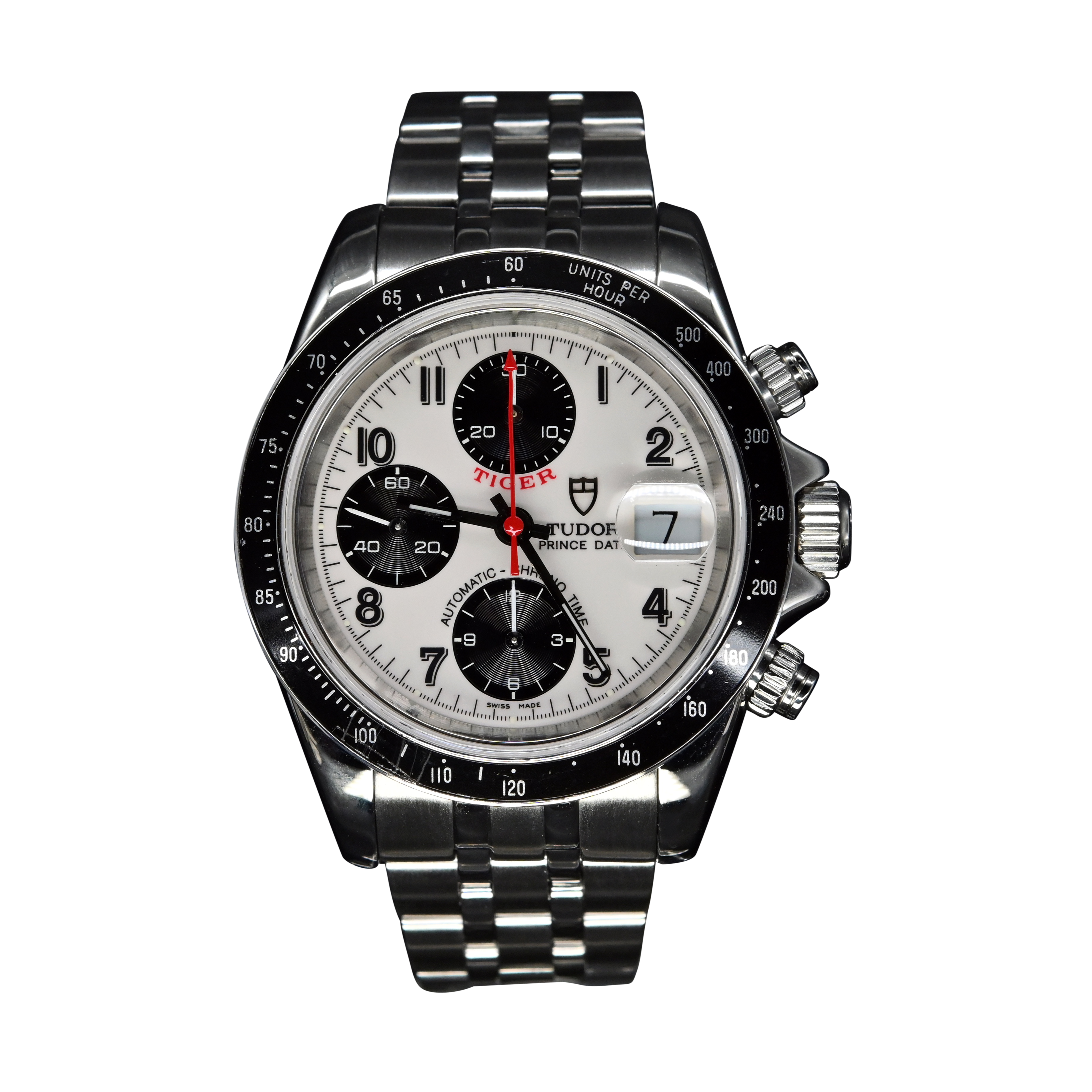 Tudor Tiger Prince Date Chronograph 40mm 79260 Jubilee Bracelet