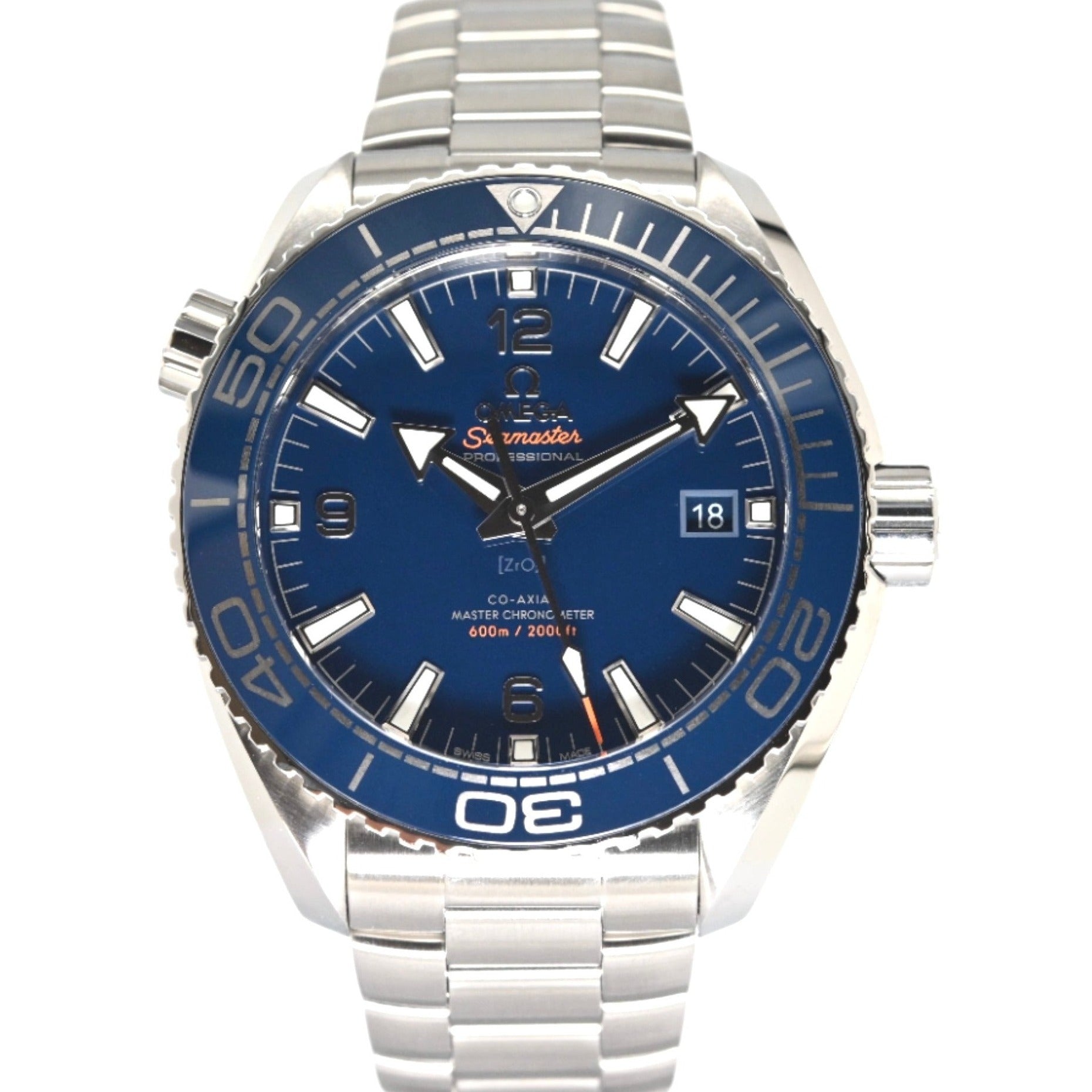 Omega planet ocean 43.5 blue best sale