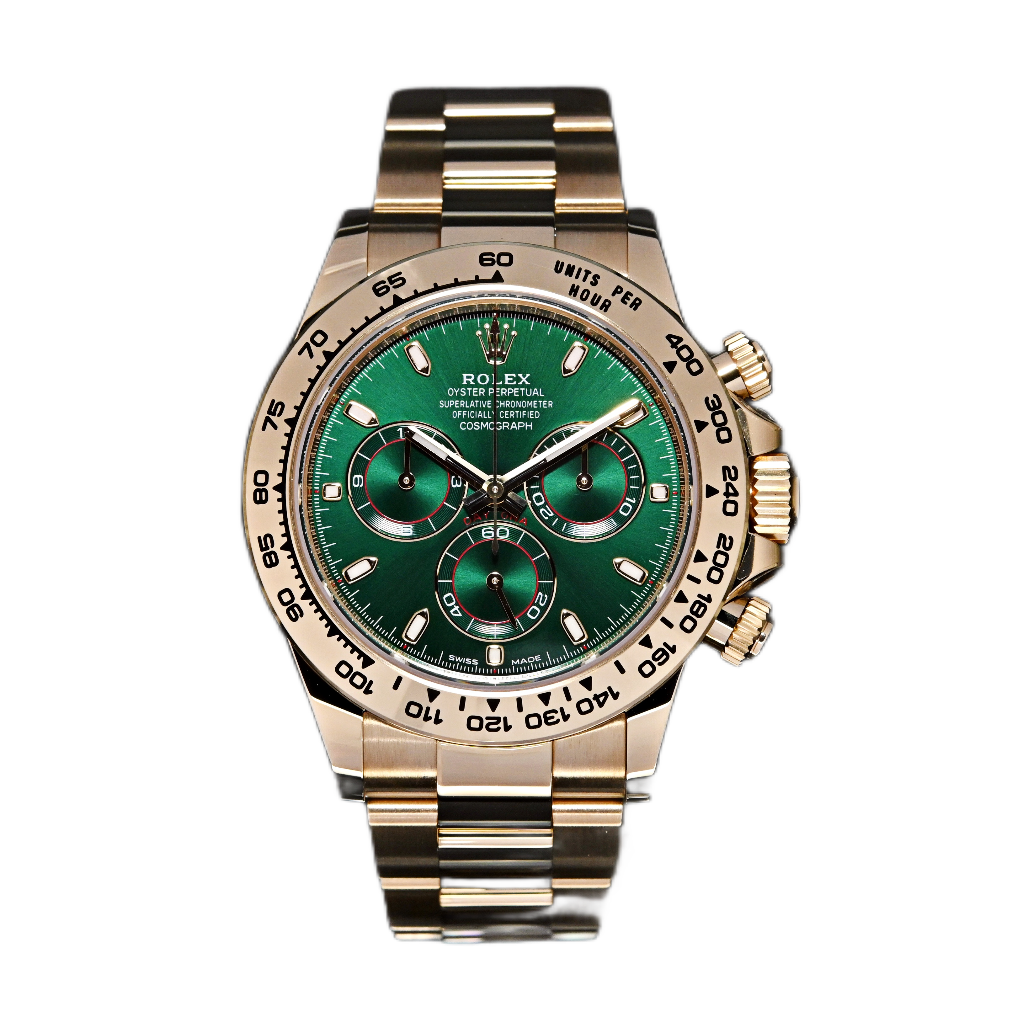 116508 green dial sale