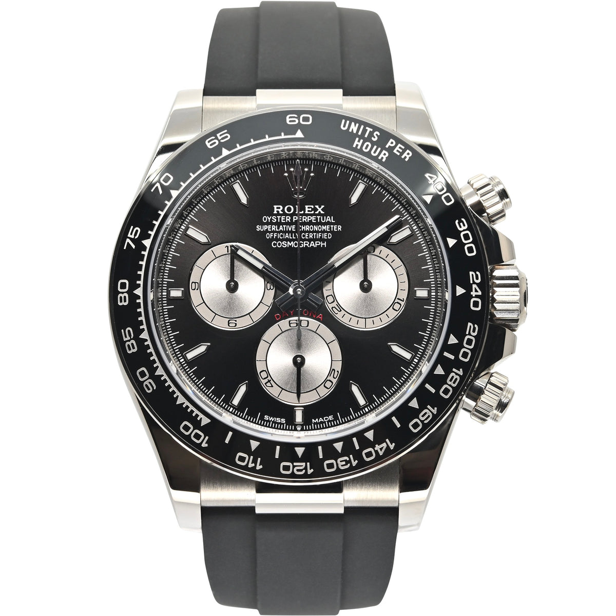 Rolex Cosmograph Daytona 40mm 126519LN-0002 Bright Black & Steel Dial ...