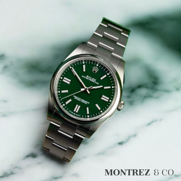 Rolex Oyster Perpetual 36 36mm 126000-0005 Green Dial