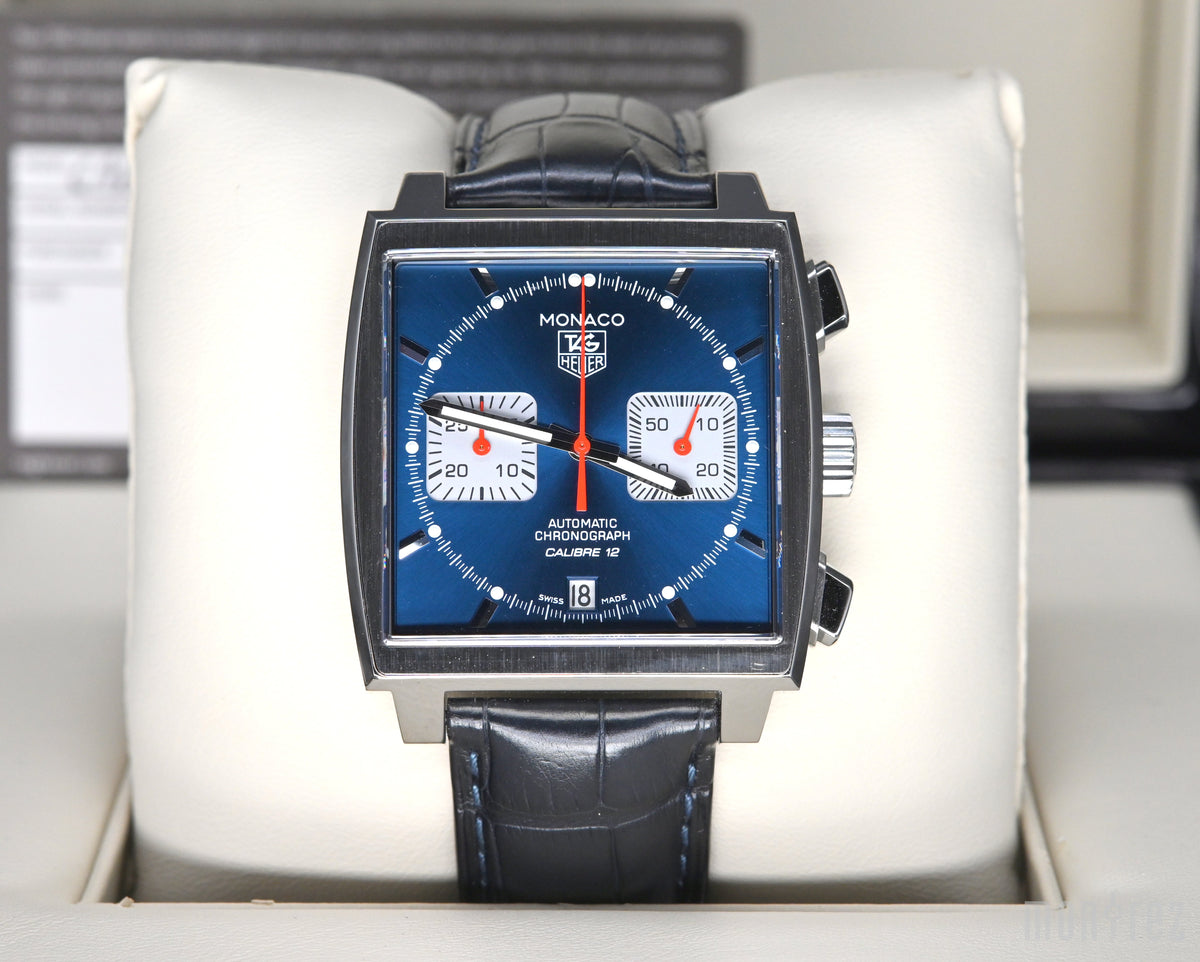 Tag Heuer Monaco Calibre 12 39mm CAW2111.FC6183 – Montrez & Co.